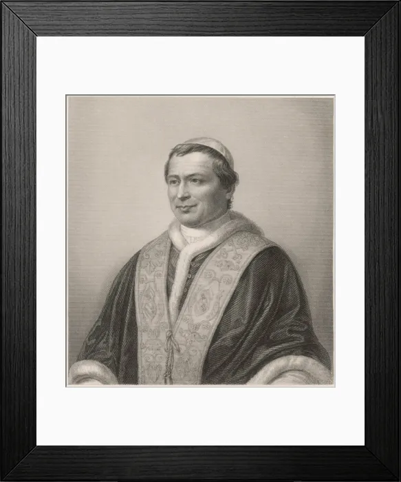 Framed Print : Pope Pius IX Framed Print : Pope Pius IX