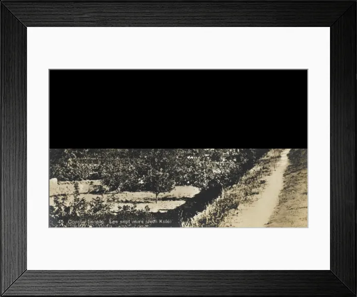 Framed Print : Constantinople - The Seven Towers Framed Print : Constantinople - The Seven Towers