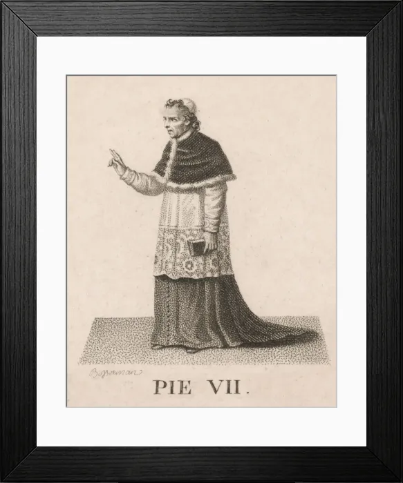 Framed Print : Pope Pius VII Framed Print : Pope Pius VII