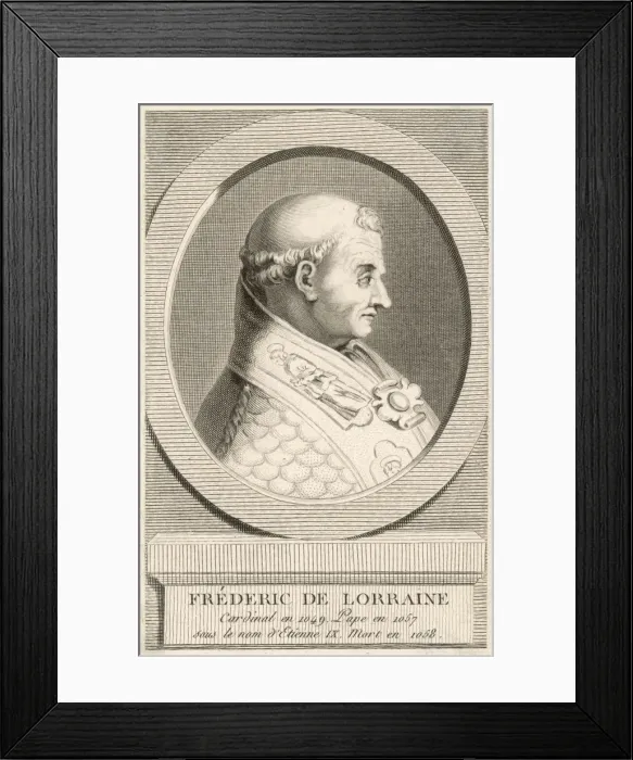 Framed Print : Pope Stephanus IX Framed Print : Pope Stephanus IX