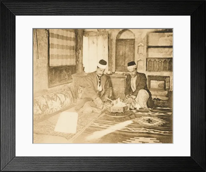 Framed Print : Interior in an Eastern Turkish house Framed Print : Interior in an Eastern Turkish house