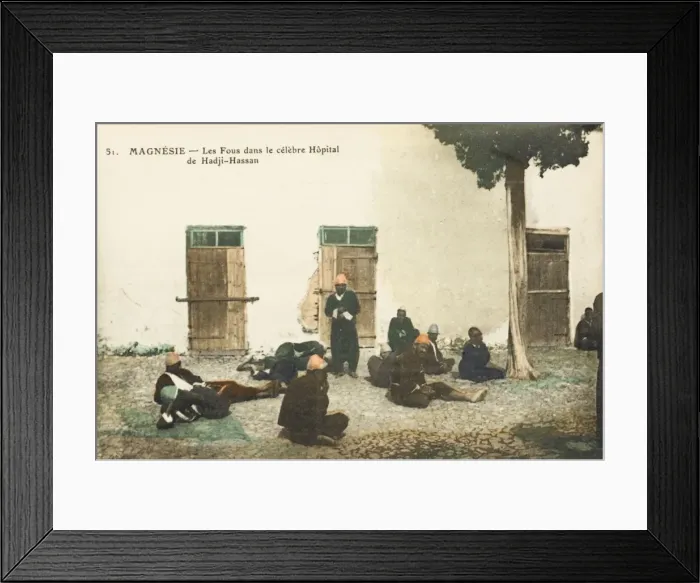 Framed Print : Manisa on the Meander, Turkey - Lunatic Asylum Framed Print : Manisa on the Meander, Turkey - Lunatic Asylum