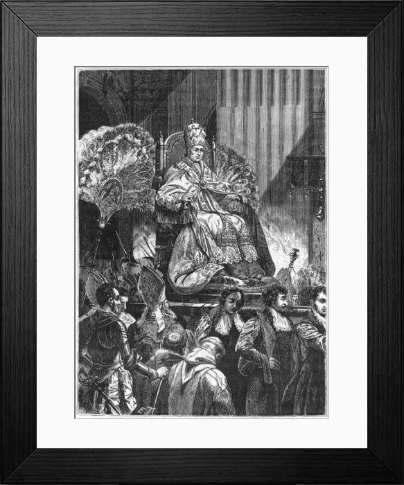 Framed Print : Pope Pius IX Framed Print : Pope Pius IX