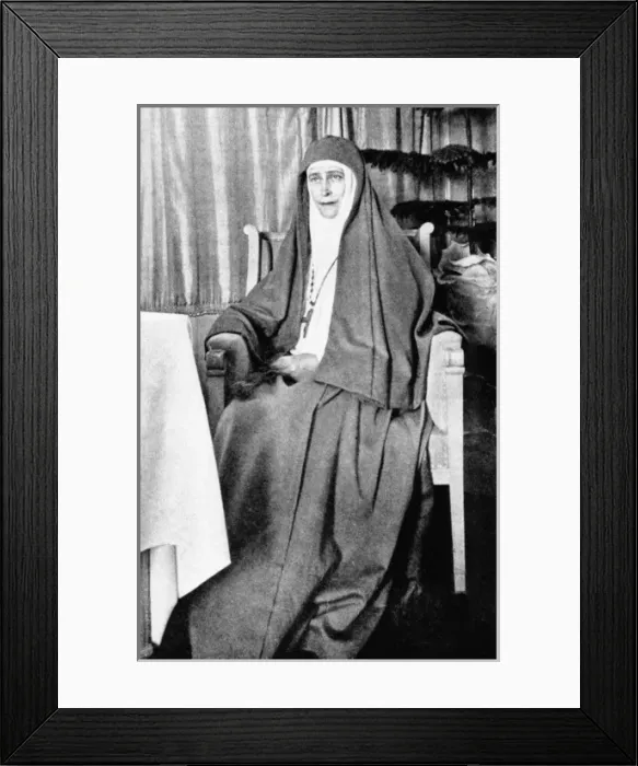 Framed Print : Grand Princess Elizaveta Feodorovna as a nun Framed Print : Grand Princess Elizaveta Feodorovna as a nun