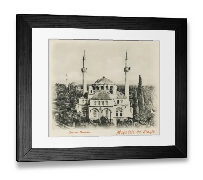 Framed Print : Manisa on the Meander, Turkey - the grand Mosque Framed Print : Manisa on the Meander, Turkey - the grand Mosque