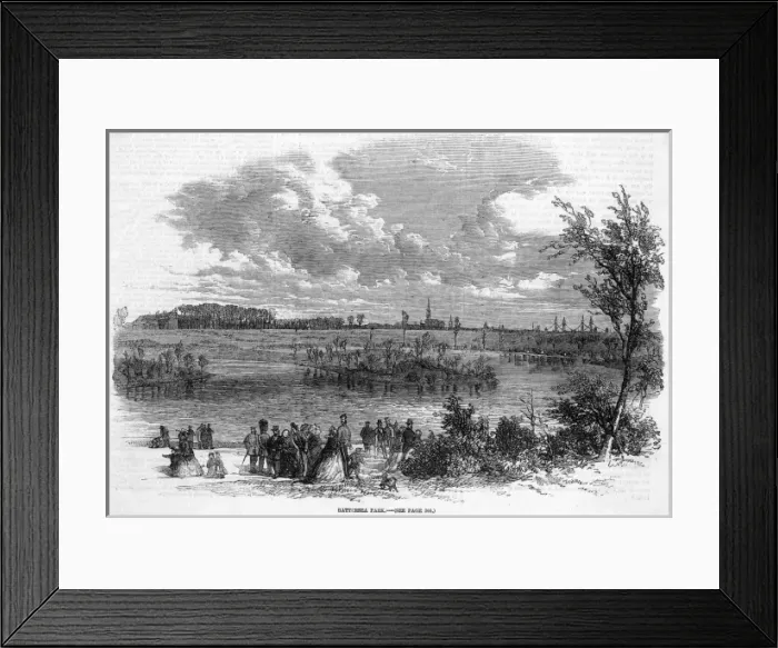 Framed Print : Battersea Park Framed Print : Battersea Park
