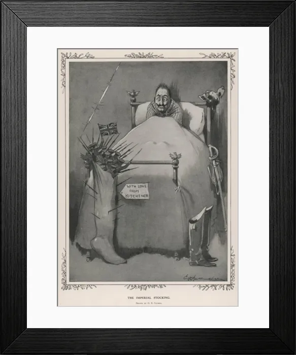 Framed Print : The Imperial Stocking Framed Print : The Imperial Stocking