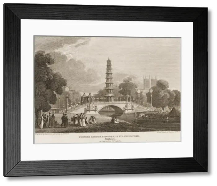 Framed Print : St Jamess Park Framed Print : St Jamess Park