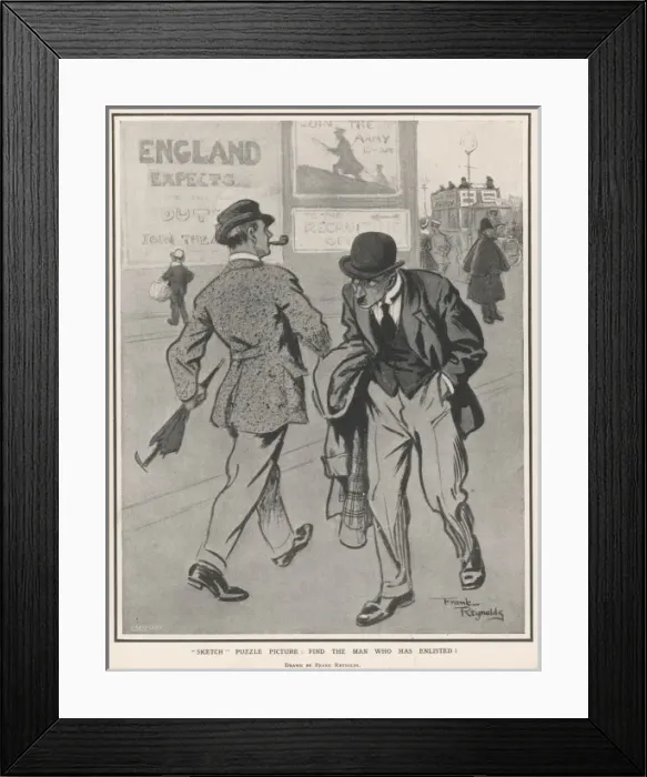 Framed Print : Find the Man Who Has Enlisted Framed Print : Find the Man Who Has Enlisted