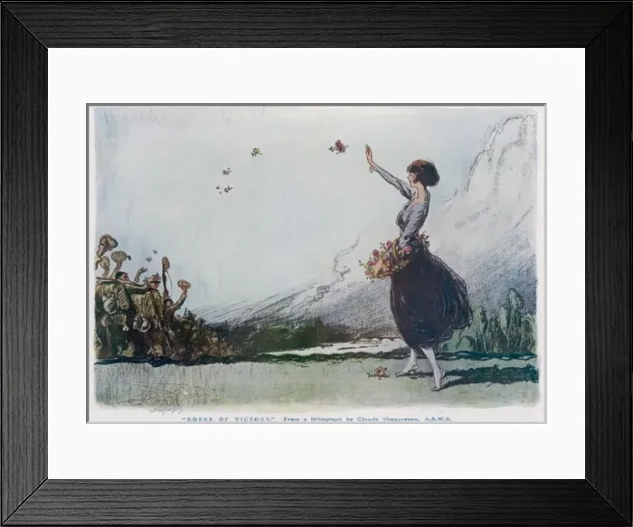 Framed Print : Roses of Victory Framed Print : Roses of Victory
