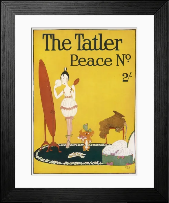 Framed Print : The Tatler Peace Number