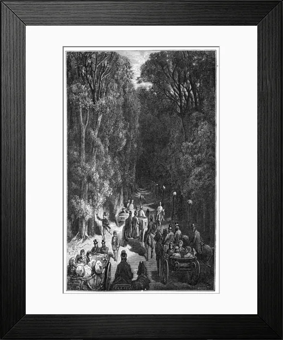 Framed Print : Holland Park Framed Print : Holland Park
