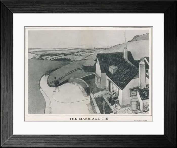 Framed Print : The Marriage Tie Framed Print : The Marriage Tie