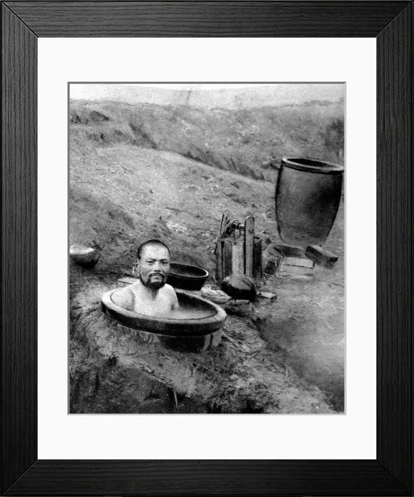 Framed Print : The Siege of Tsing-Tau Framed Print : The Siege of Tsing-Tau
