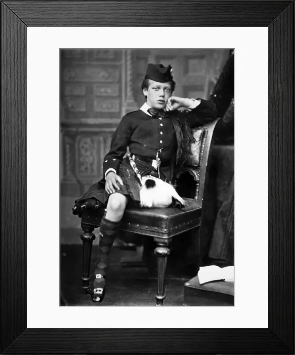 Framed Print : King George V, c. 1870 Framed Print : King George V, c. 1870