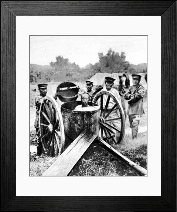 Framed Print : The Siege of Tsing-Tau Framed Print : The Siege of Tsing-Tau