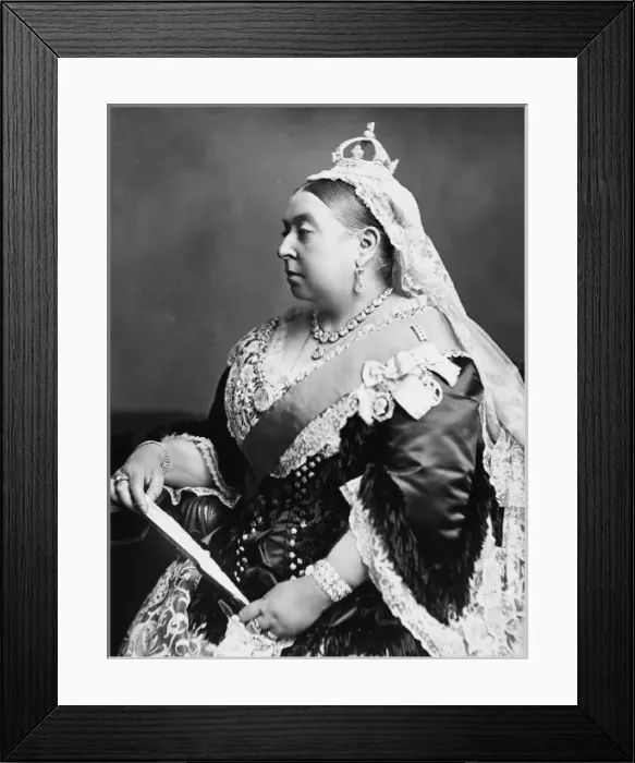 Framed Print : Queen Victoria in 1883 Framed Print : Queen Victoria in 1883