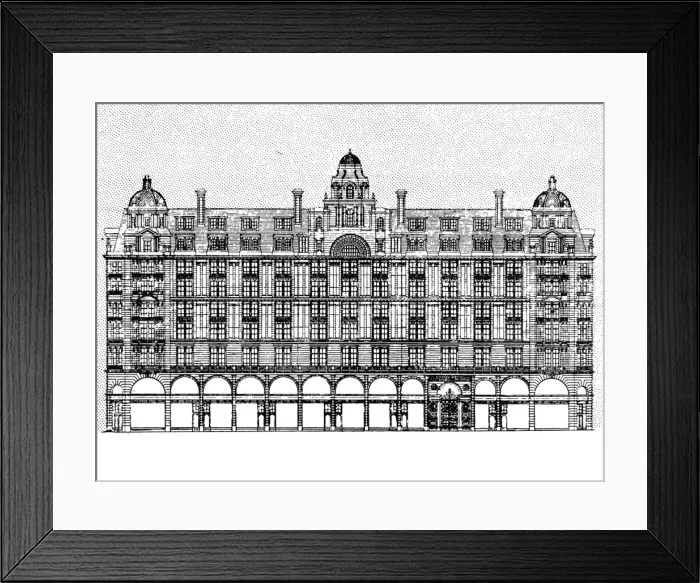 Framed Print : The New Piccadilly Hotel, London, 1905