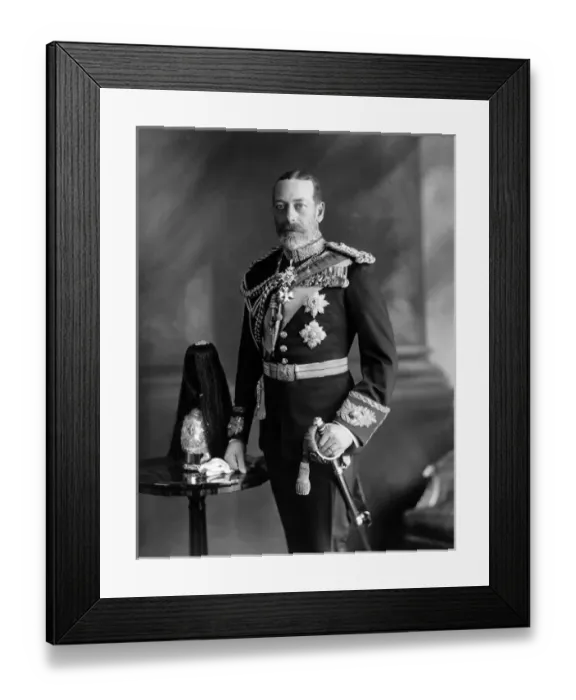 Framed Print : King George V. c. 1930 Framed Print : King George V. c. 1930