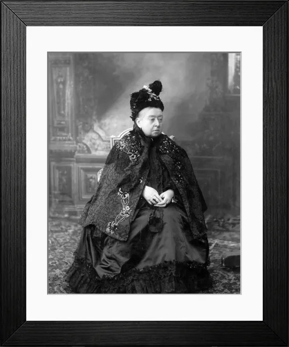 Framed Print : Queen Victoria, c. 1895 Framed Print : Queen Victoria, c. 1895