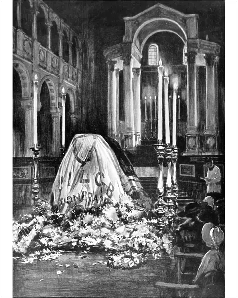 John Redmonds Coffin, Westminster Cathedral, 1918