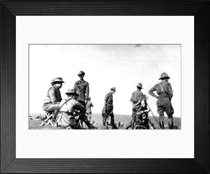 Framed Print : General Botha on active service during the war Framed Print : General Botha on active service during the war
