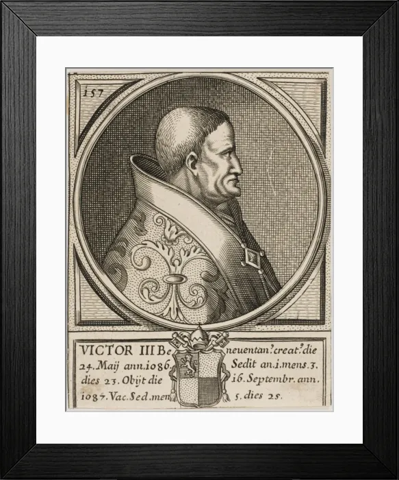 Framed Print : Pope Victor III Framed Print : Pope Victor III