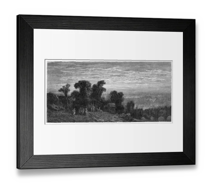 Framed Print : Distant View Framed Print : Distant View