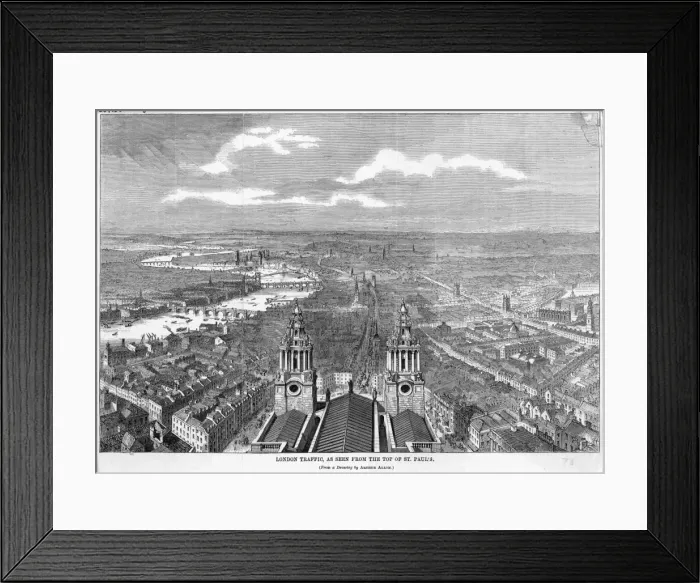 Framed Print : London from St Pauls Framed Print : London from St Pauls