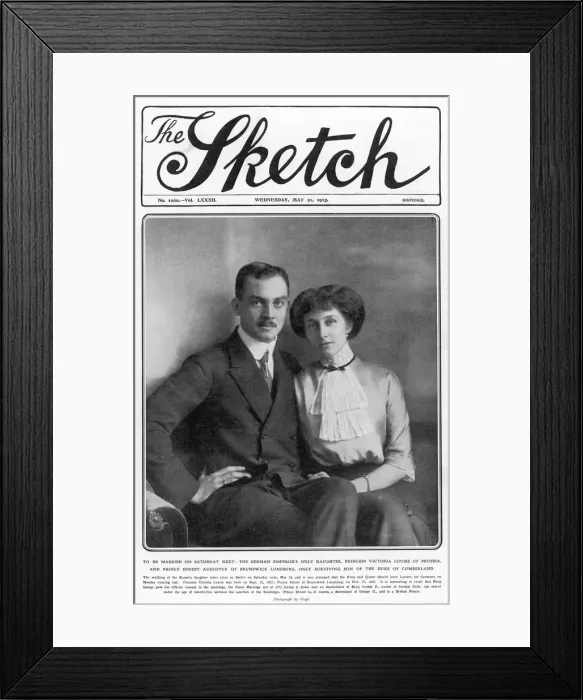 Framed Print : Prussian Royal Marriage Framed Print : Prussian Royal Marriage