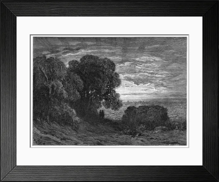 Framed Print : Distant View Framed Print : Distant View