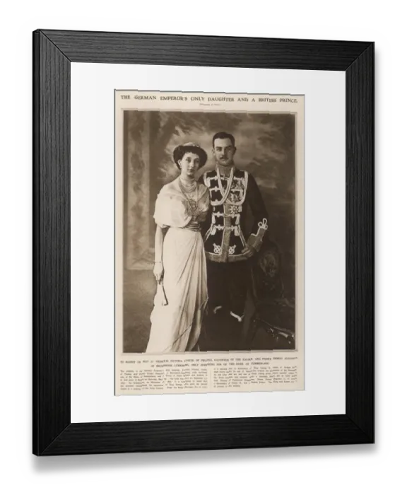 Framed Print : Cumberland / Hohenzollern Framed Print : Cumberland / Hohenzollern