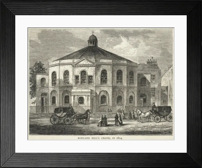 Framed Print : Rowland Hill Chapel Framed Print : Rowland Hill Chapel
