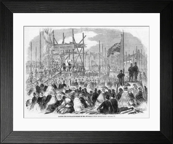 Framed Print : Spurgeons Tabernacle Framed Print : Spurgeons Tabernacle
