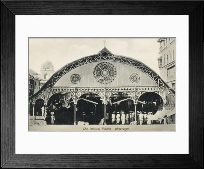 Framed Print : Percival Market, Gujarat, India Framed Print : Percival Market, Gujarat, India
