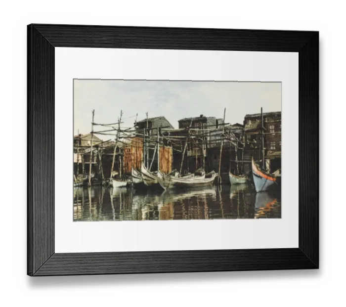 Framed Print : Fishing Boats on the Sea of Marmara, Istanbul Framed Print : Fishing Boats on the Sea of Marmara, Istanbul