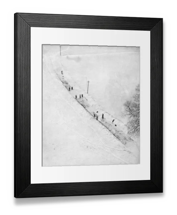 Framed Print : Bredhurst isolated by snow in 1947 Framed Print : Bredhurst isolated by snow in 1947