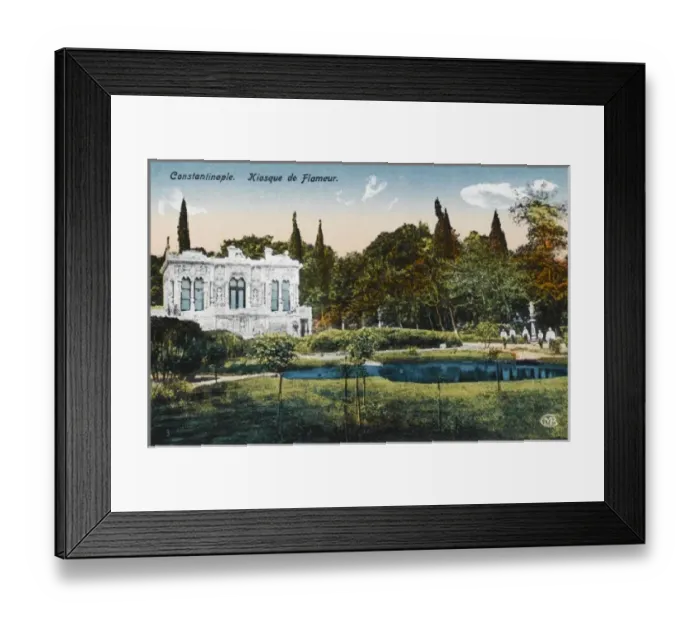 Framed Print : Constantinople - Small Royal Kiosk Framed Print : Constantinople - Small Royal Kiosk