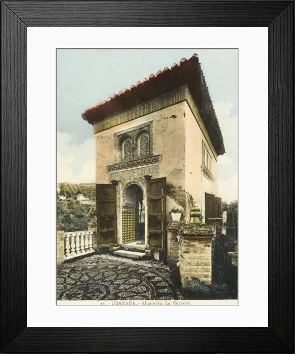 Framed Print : Granada, Spain - The Alhambra Mosque Framed Print : Granada, Spain - The Alhambra Mosque