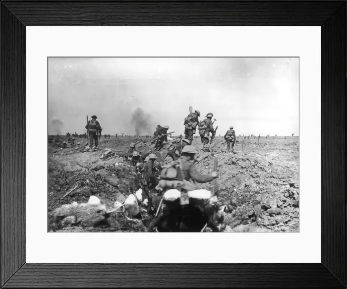 Framed Print : Morval 1916 Framed Print : Morval 1916