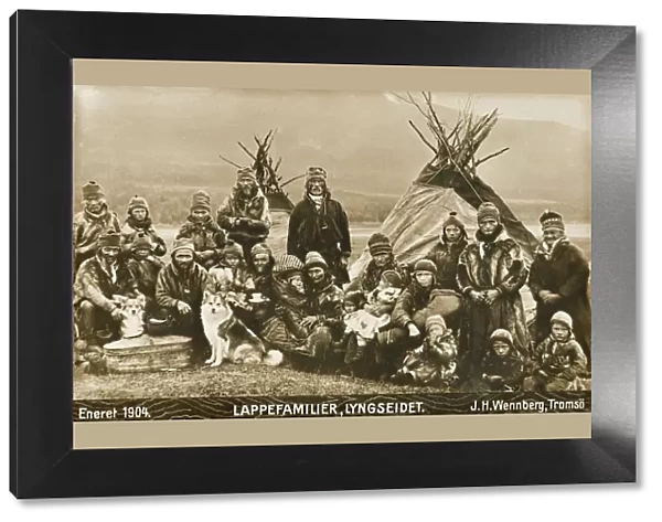 Lapland Familes, teepees and huskies