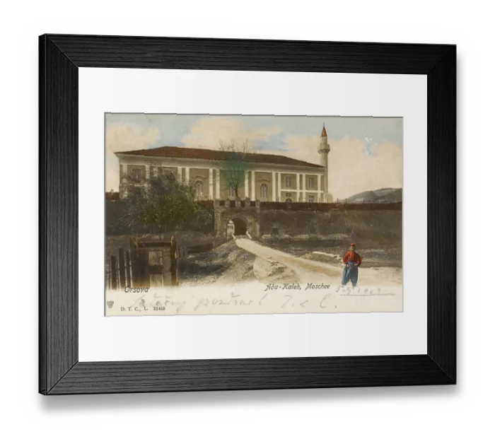 Framed Print : Ada-Kaleh, The Mosque Framed Print : Ada-Kaleh, The Mosque