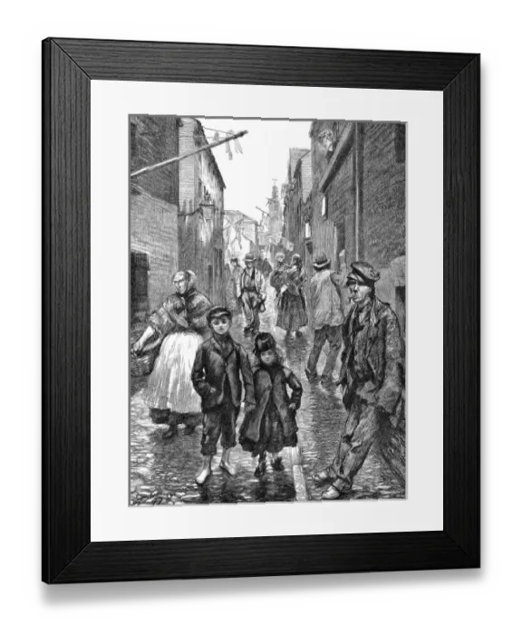 Framed Print : General street scene in Cork, Ireland Framed Print : General street scene in Cork, Ireland