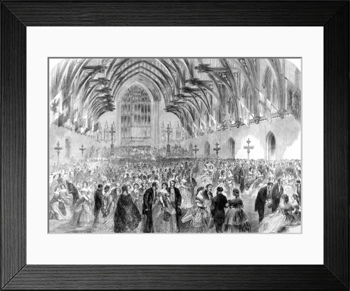 Framed Print : The Social Science Association at Westminster Hall, London Framed Print : The Social Science Association at Westminster Hall, London