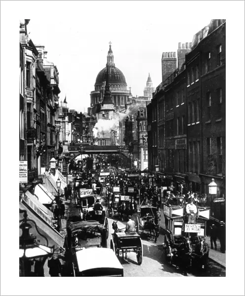 Fleet Street, London, c. 1894