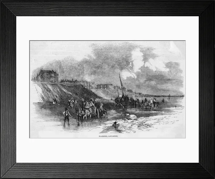 Framed Print : Blackpool, Donkeys Framed Print : Blackpool, Donkeys