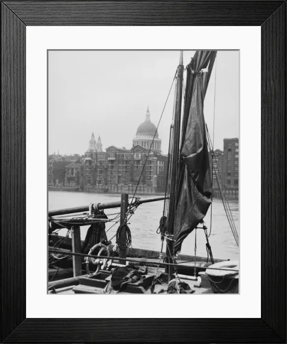 Framed Print : River and St Pauls Framed Print : River and St Pauls