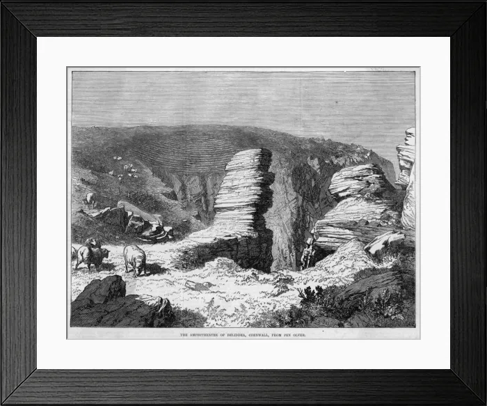 Framed Print : Beliddea Amphitheatre Framed Print : Beliddea Amphitheatre