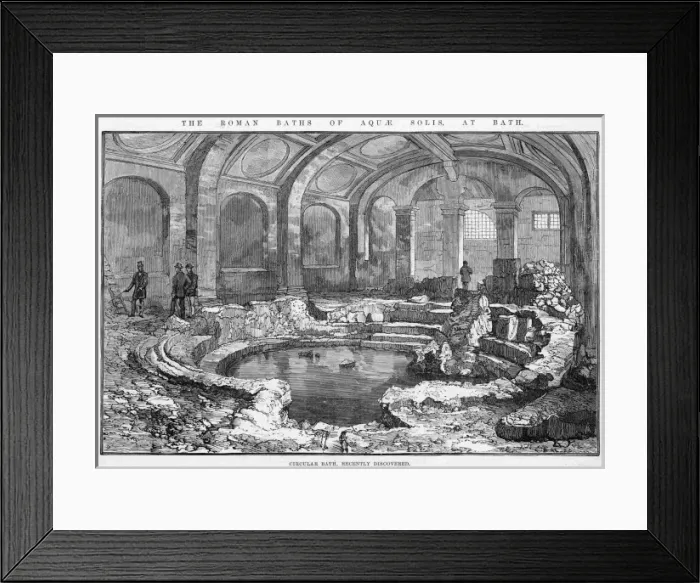 Framed Print : BATH BATHS Framed Print : BATH BATHS