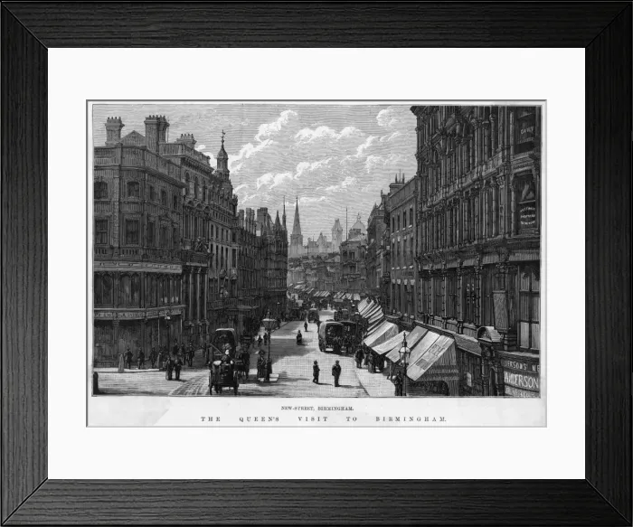 Framed Print : Birmingham New Street Framed Print : Birmingham New Street